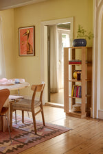 Blumentopf MARU blau/braun