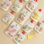 Haarspangen - Stripy Bunny