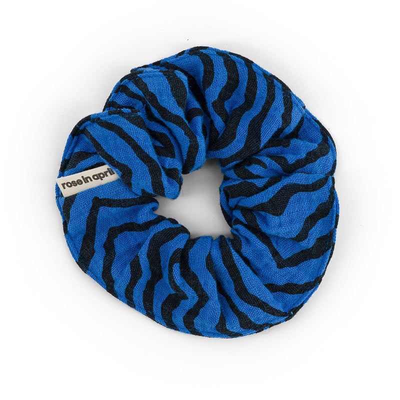 Scrunchie ZEBRA BLAU