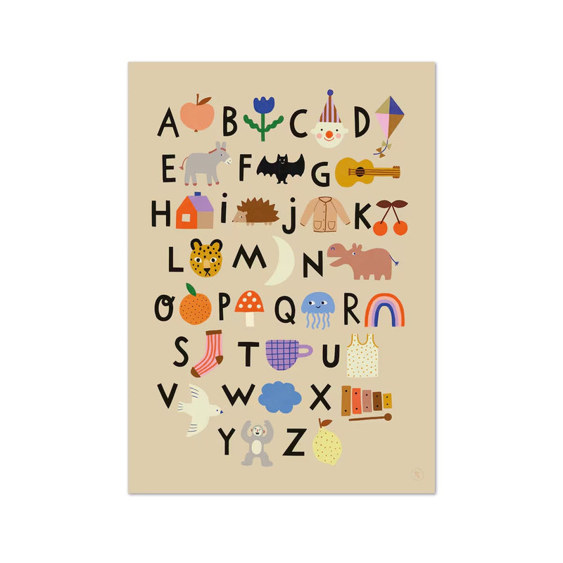 Poster "ABC" 50 x 70 cm