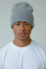 Alpaca Hood - Grey