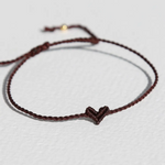 Armband mit Herz versch. Farben