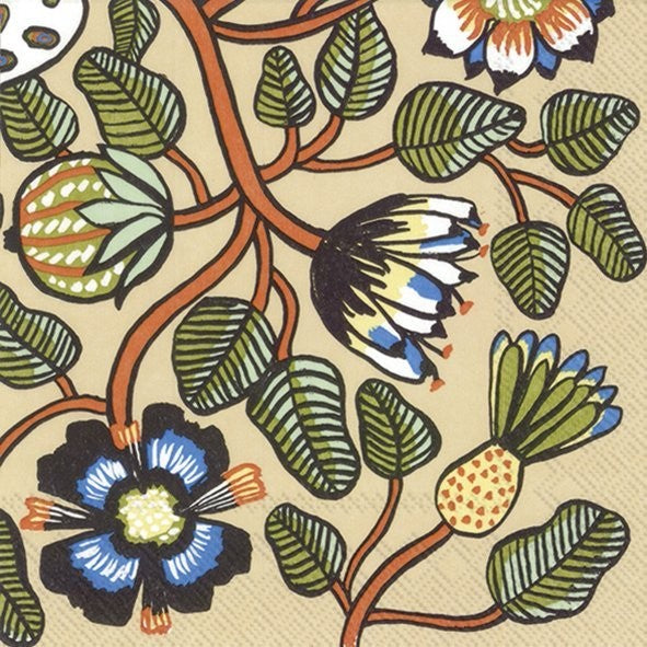 Servietten TIARA cream 25x25cm