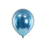 Ballons Glossy 30 cm, Blau