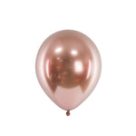 Ballons Glossy 30 cm, Roségold