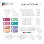 106 pc PASTEL Ball Run Pack EU | Connetix