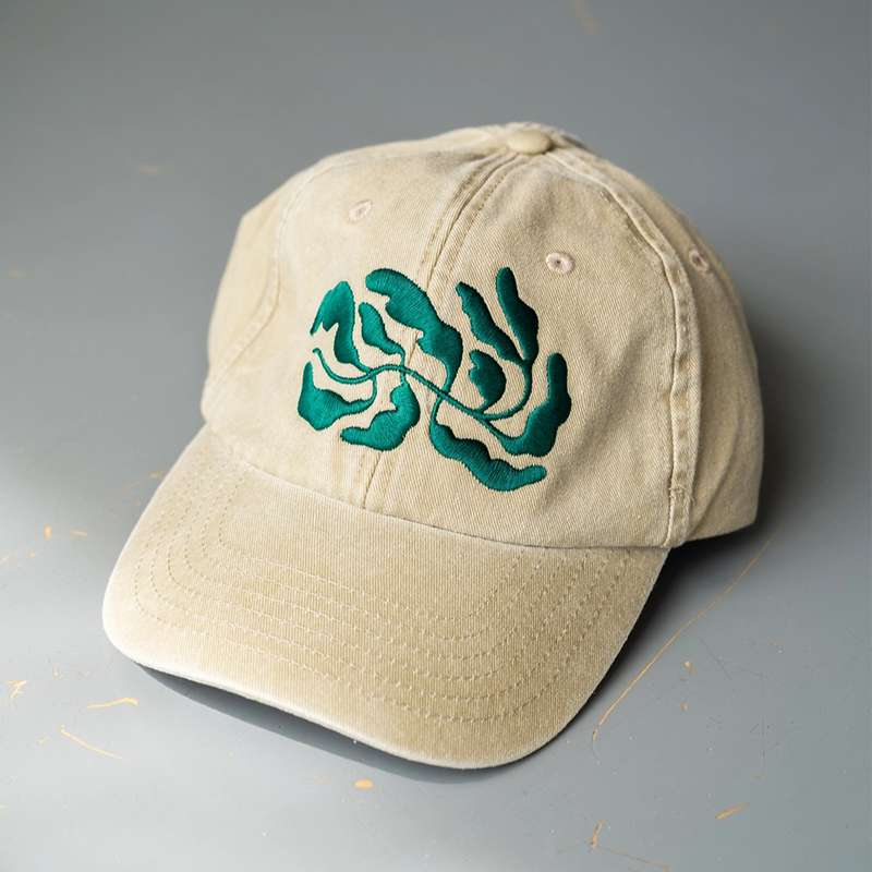 Cap "Leaves" Beige