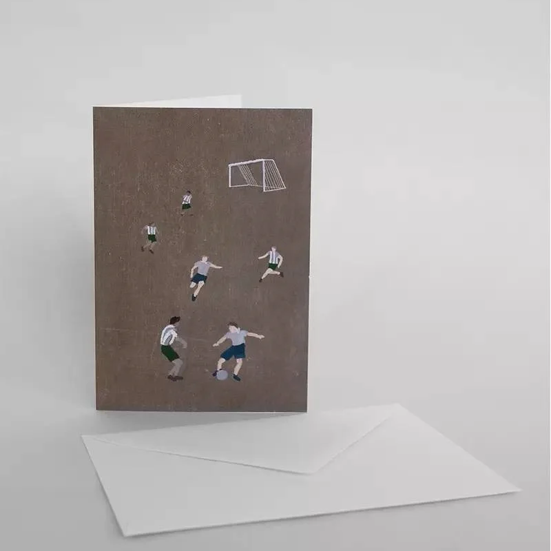 folding card "Soccer"