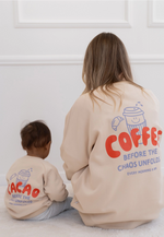 Mini - Sweatshirt "Cacao before Chaos"