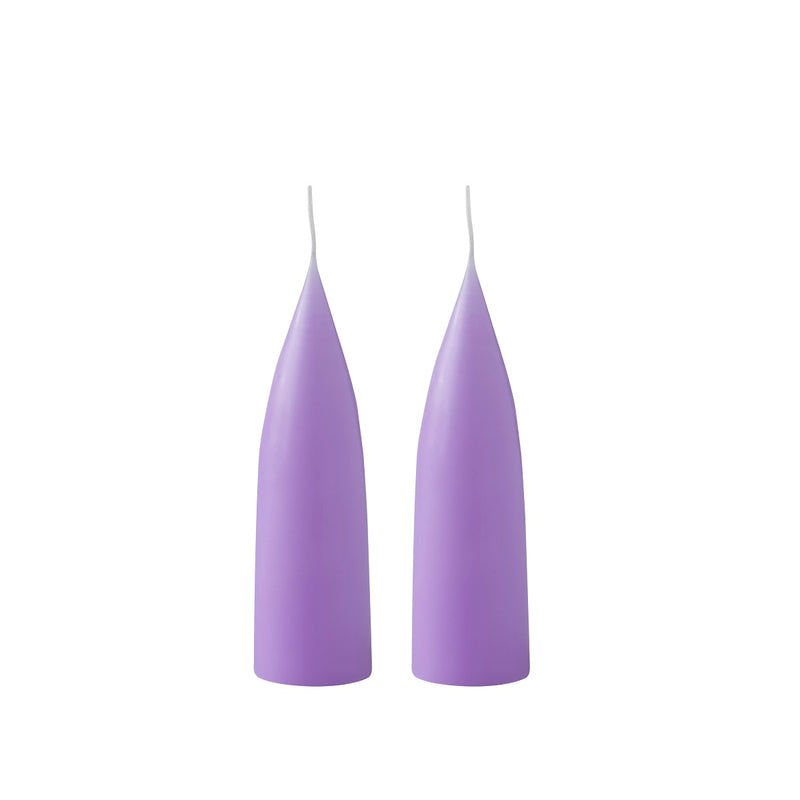 Kerze "Cone" 20 cm - Pastel Purple | 1 Stück