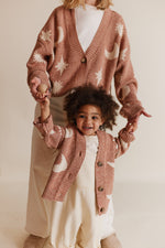 Cardigan COZMO Russet Moon Star