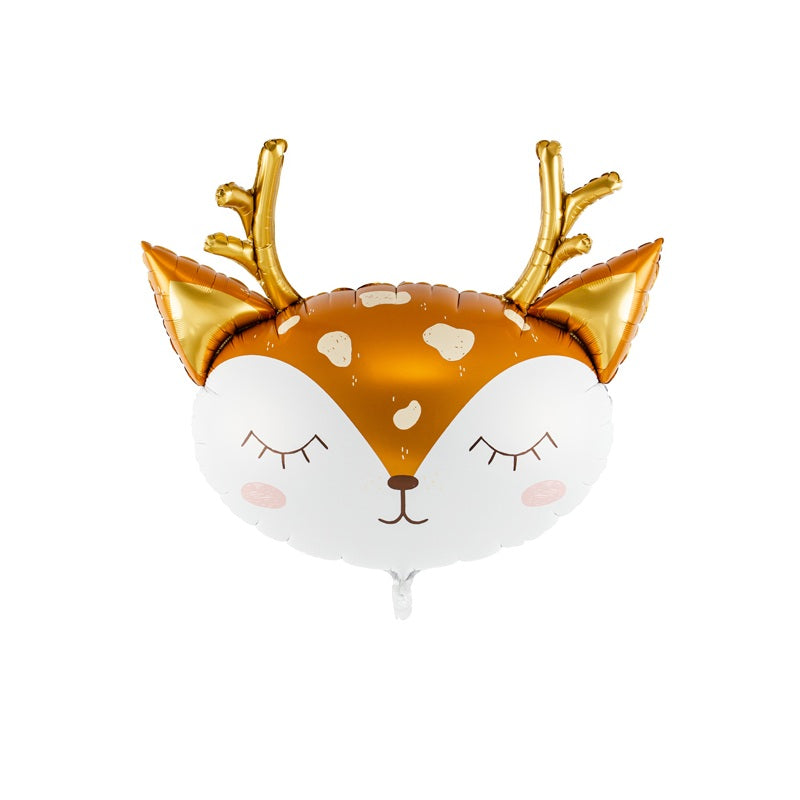 Folienballon Hirsch 73x64cm
