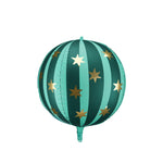 Folienballon Sternenkugel, 75 cm, grün