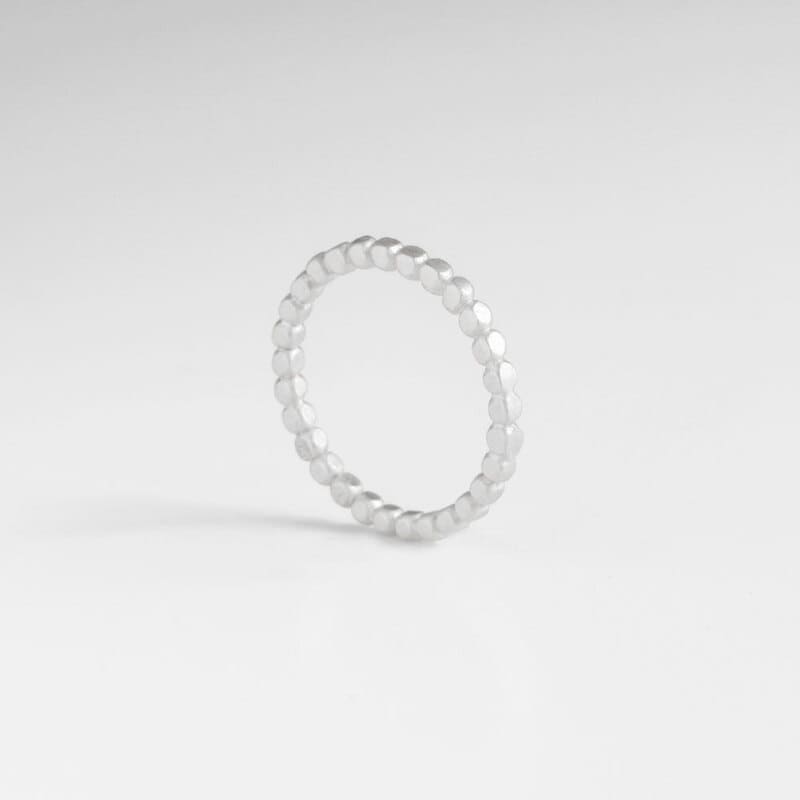 Flat Misha Ring "Silber"