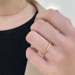 Flat Misha Ring "Gold"