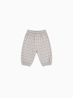 Babyhose Karo - braun