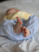 Babyhose Vichykaro - blau