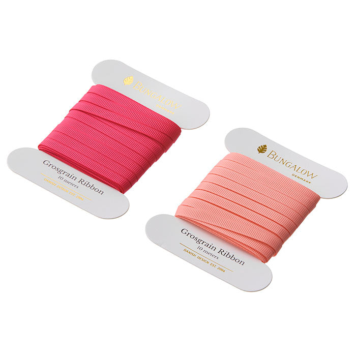 Ripsband 6 mm Azalee S/2 Stück