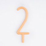 Geburtstagskerzen ZAHLEN/HERZ/STERN