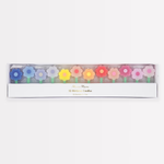 Geburtstagskerzen - Rainbow Daisy