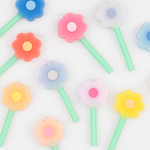 Geburtstagskerzen - Rainbow Daisy