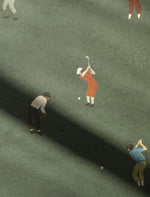 Poster "Golfers" 40x50 cm