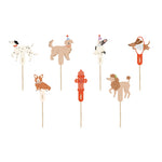 Cake Topper Dog Party
