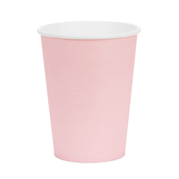 Pappbecher HELLROSA 250 ml