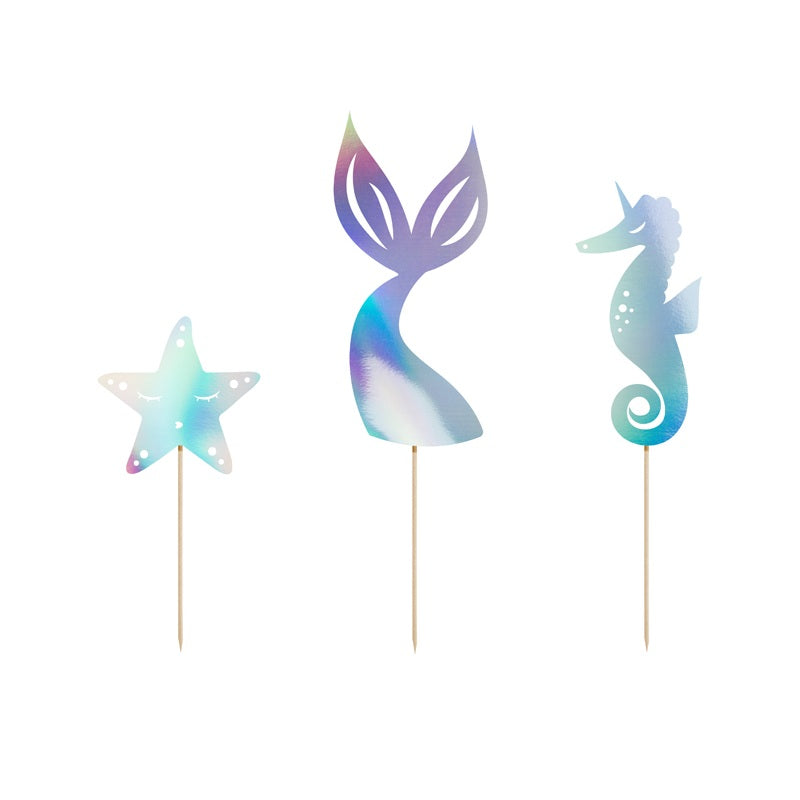 Cake Topper - Meerjungfrau