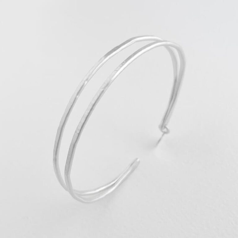 Doppel Armreif KAM silber