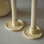 Kerzenständer Wave - shiny yellow