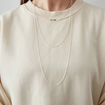 MOM - LOVE - KETTE Sterlingsilber