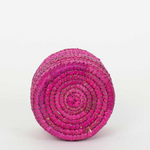 Korb klein mit Deckel - pink