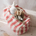 Toiletry Bag - Striped &amp; Rose