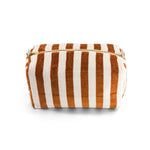 Toiletry Bag - Striped &amp; Toffee