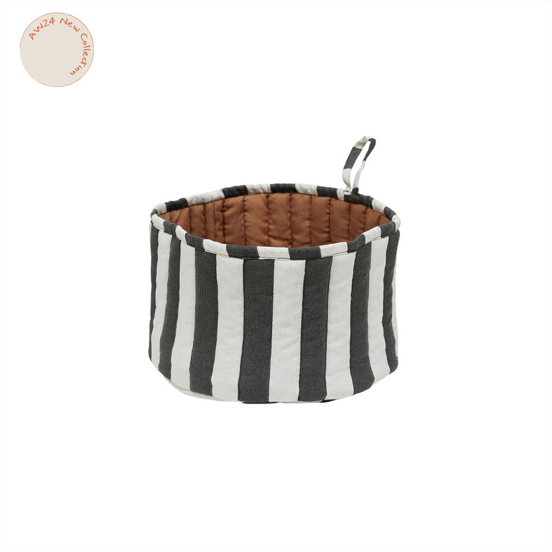 Bread basket "Toppu" Black/White