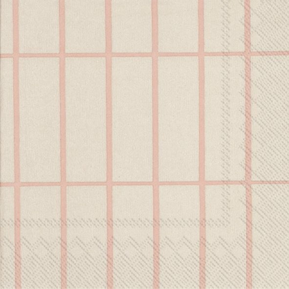 Servietten TIILISKIVI linen rose 33x33cm
