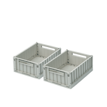 Klappbox WESTON small 2er Pkg Dove blue
