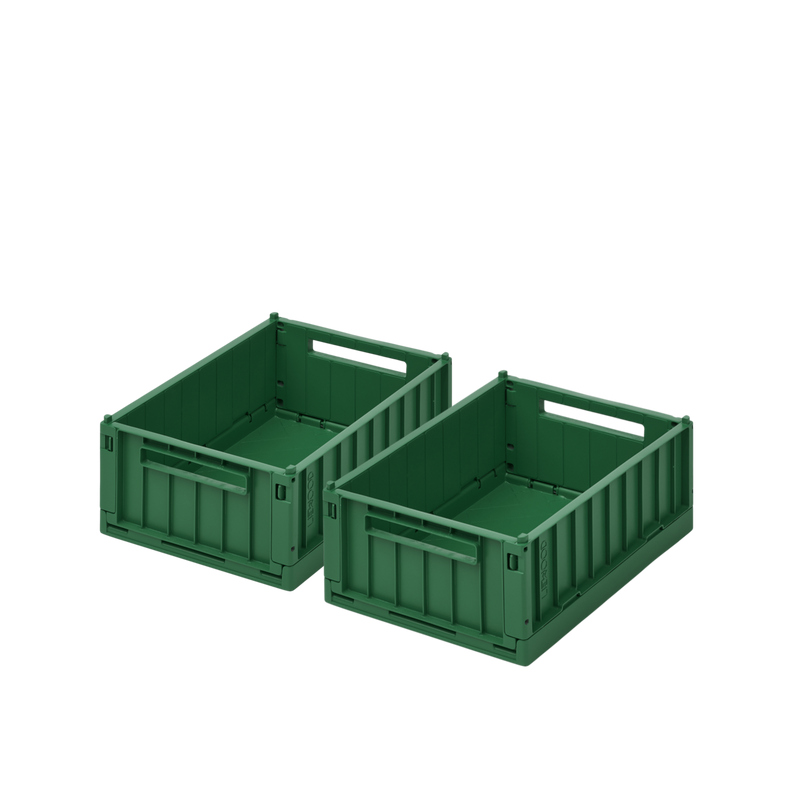 Klappbox WESTON small 2er Pkg Garden green
