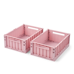 Klappbox WESTON medium 2er Pkg Rose blush