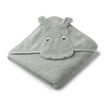 Kapuzenhandtuch - Albert Hippo Dove blue