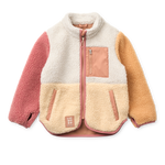 Kinder Fleecejacke NOLAN Apple blossom multi mix