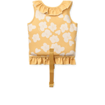 Schwimmweste DOVE mit Rüschen Flower Yellow