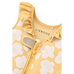 Schwimmweste DOVE mit Rüschen Flower Yellow