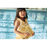 Schwimmweste DOVE mit Rüschen Flower Yellow