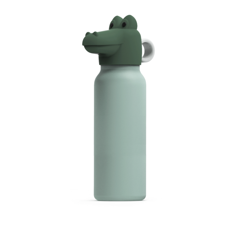 Falk - Wasserflasche mit KROKODIL Deckel 350ml