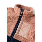 Kinder Fleecejacke NOLAN Tuscany rose mix