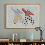 Poster TWO MAIN CHARACTERS  50x70 cm