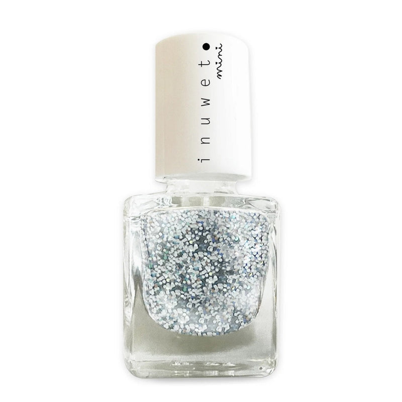 Kinder Nagellack Glitzer Silber