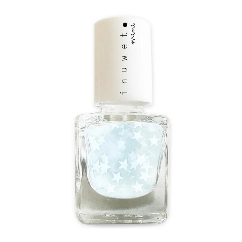 Children's nail polish topcoat stars